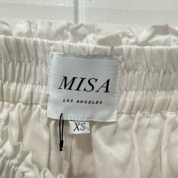 NWT Misa Los Angeles Off-the-shoulder Embroidered Too - Picture 5 of 9